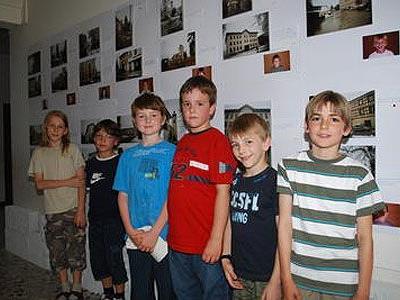 Die Schüler der 3b fotografierten ihr Oberdorf.